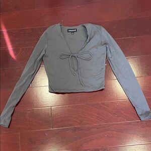 Lamarque Charcoal Long Sleeve Women's Tee